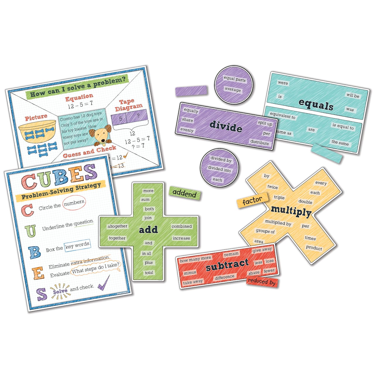 Carson-Dellosa™ Problem Solving Bulletin Board Set